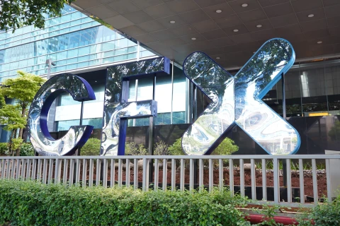 Penampakan depan kantor CFX
